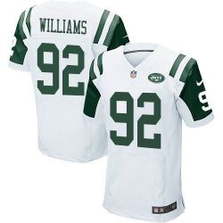 Cheap Leonard Williams Jets Jersey From China White Elite #92