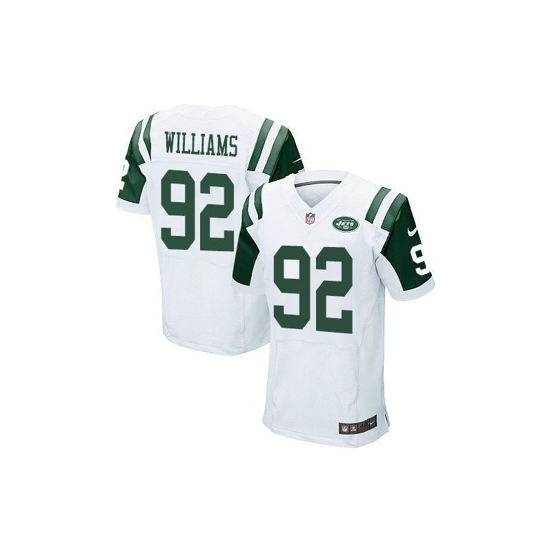 Cheap Leonard Williams Jets Jersey From China White Elite #92