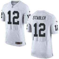 Cheap Kenny Stabler Raiders Jersey From China White Elite #12