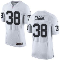 Cheap TJ Carrie Raiders Jersey From China White Elite #38