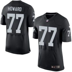 Cheap Austin Howard Raiders Jersey From China Black Elite #77