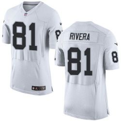 Cheap Mychal Rivera Raiders Jersey From China White Elite #81