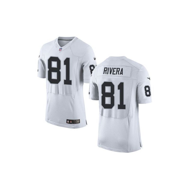 Cheap Mychal Rivera Raiders Jersey From China White Elite #81