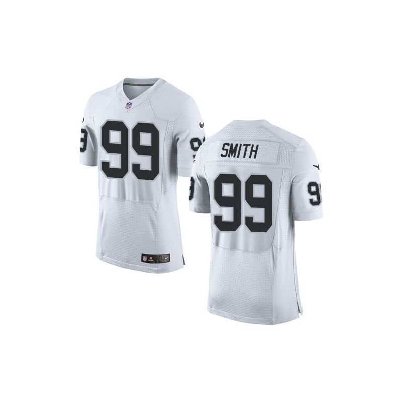 Cheap Aldon Smith Raiders Jersey From China White Elite #99