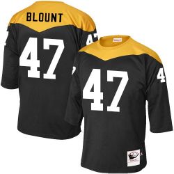 Cheap Mel Blount Steelers Jersey From China Black 1967 throwback Elite #47