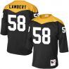 Cheap Jack Lambert Steelers Jersey From China Black 1967 throwback Elite #58
