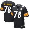 Cheap Alejandro Villanueva Steelers Jersey From China Black Elite #78