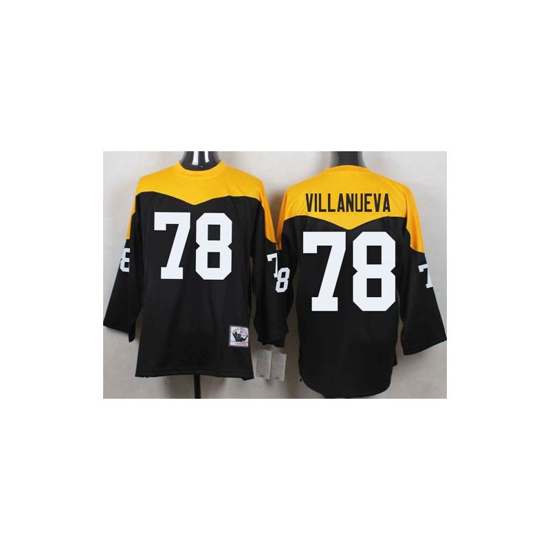 Cheap Alejandro Villanueva Steelers Jersey From China Black 1967 throwback Elite #78