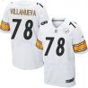 Cheap Alejandro Villanueva Steelers Jersey From China White Elite #78