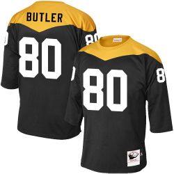 Cheap Jack Butler Steelers Jersey From China Black 1967 throwback Elite #80