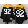 Cheap James Harrison Steelers Jersey From China Black 1967 throwback Elite #92