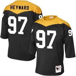 Cheap Cameron Heyward Steelers Jersey From China Black 1967 throwback Elite #97