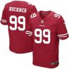 Cheap DeForest Buckner 49ers Jersey From China Red Elite #99