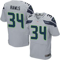 Cheap Thomas Rawls Seahawks Jersey From China Gray Elite #34