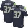 Cheap Shaun Alexander Seahawks Jersey From China Blue Elite #37