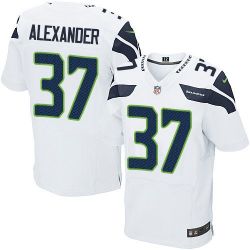 Cheap Shaun Alexander Seahawks Jersey From China White Elite #37