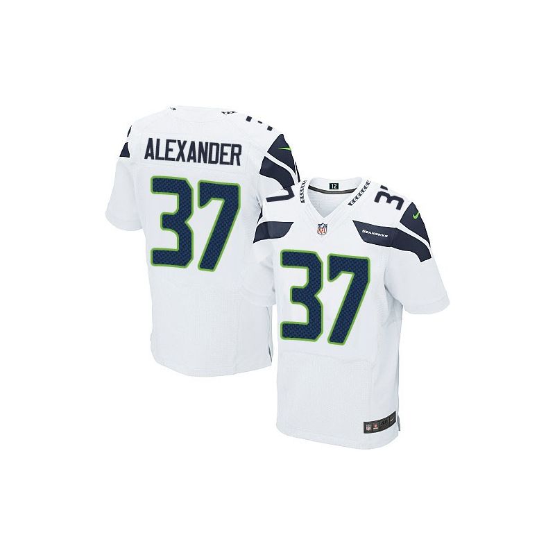 Cheap Shaun Alexander Seahawks Jersey From China White Elite #37