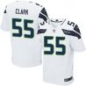 Cheap Frank Clark Seahawks Jersey From China White Elite #55