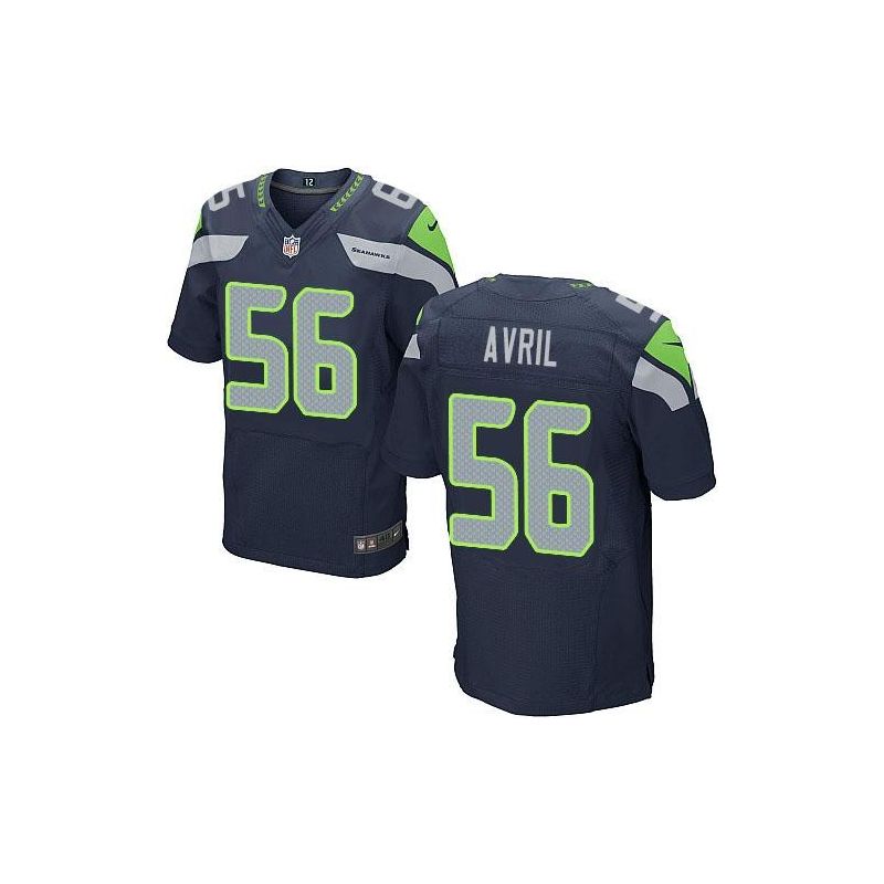 Cheap Cliff Avril Seahawks Jersey From China Blue Elite #56