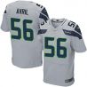 Cheap Cliff Avril Seahawks Jersey From China Gray Elite #56