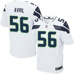 Cheap Cliff Avril Seahawks Jersey From China White Elite #56