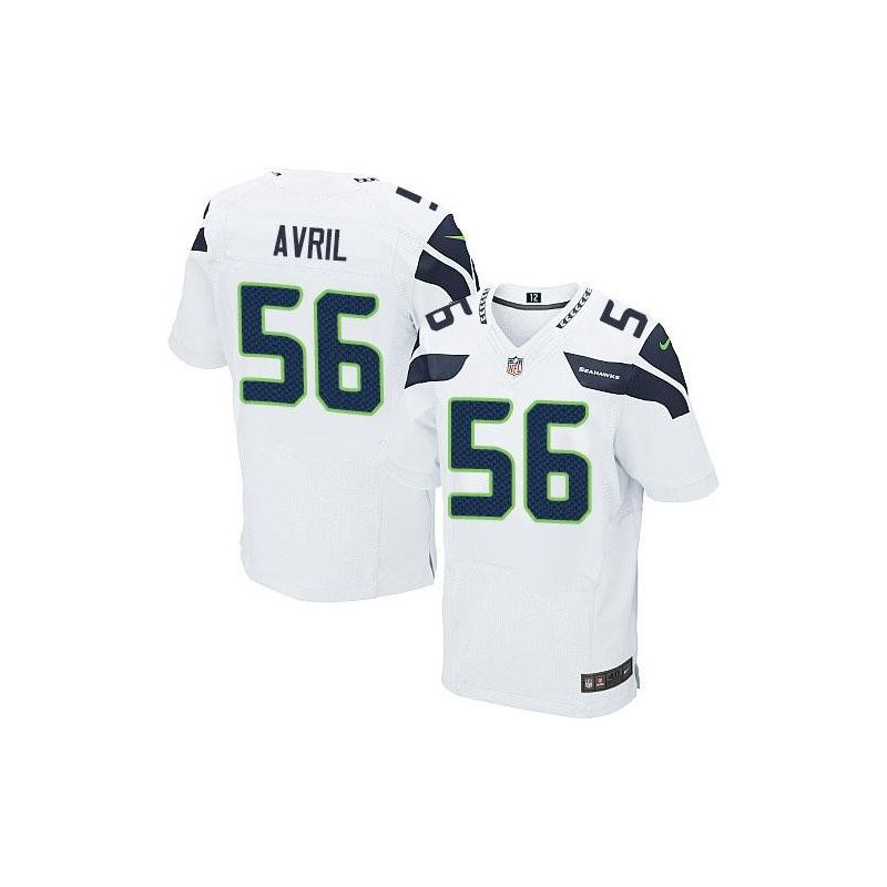Cheap Cliff Avril Seahawks Jersey From China White Elite #56