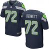 Cheap Michael Bennett Seahawks Jersey From China Blue Elite #72