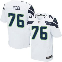 Cheap Germain Ifedi Seahawks Jersey From China White Elite #76