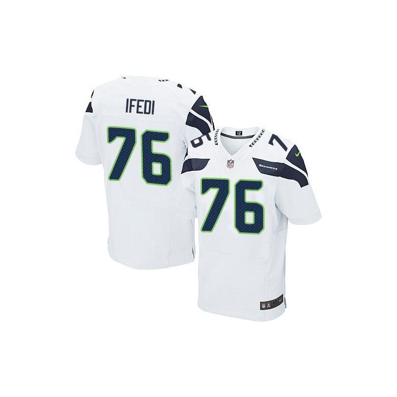 Cheap Germain Ifedi Seahawks Jersey From China White Elite #76