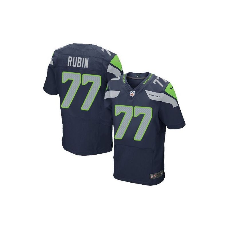 Cheap Ahtyba Rubin Seahawks Jersey From China Blue Elite #77