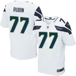 Cheap Ahtyba Rubin Seahawks Jersey From China White Elite #77