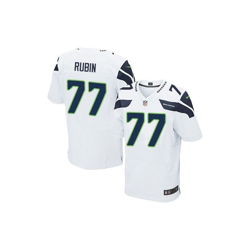 Cheap Ahtyba Rubin Seahawks Jersey From China White Elite #77