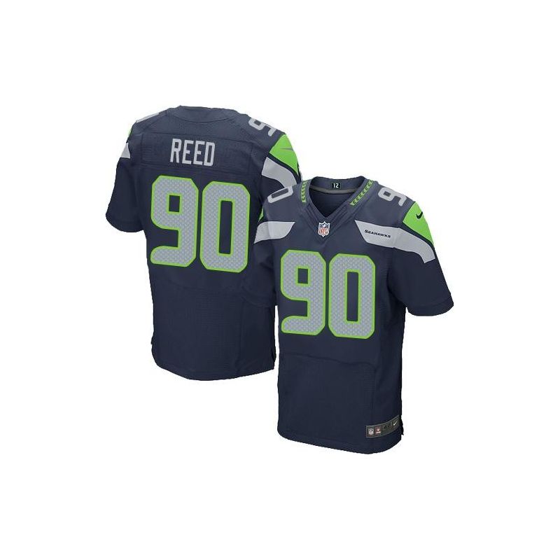 Cheap Jarran Reed Seahawks Jersey From China Blue Elite #90