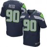 Cheap Jarran Reed Seahawks Jersey From China Blue Elite #90