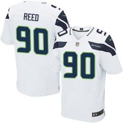 Cheap Jarran Reed Seahawks Jersey From China White Elite #90