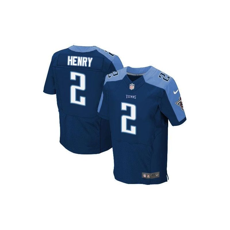 Cheap Derrick Henry Titans Jersey From China Navy Elite #2