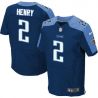 Cheap Derrick Henry Titans Jersey From China Navy Elite #2
