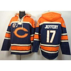 Cheap Alshon Jeffery Bears Hoodie From China Orange Blue I #17