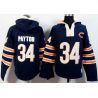 Cheap Walter Payton Bears Hoodie From China Navy I #34