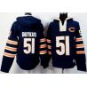 Cheap Dick Butkus Bears Hoodie From China Navy I #51
