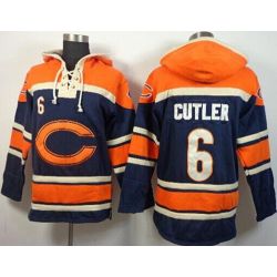 Cheap Jay Cutler Bears Hoodie From China Orange Blue I #6