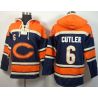 Cheap Jay Cutler Bears Hoodie From China Orange Blue I #6
