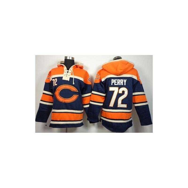Cheap William Perry Bears Hoodie From China Orange Blue I #72