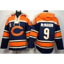 Cheap Jim McMahon Bears Hoodie From China Orange Blue I #9