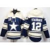 Cheap Roger Staubach Cowboys Hoodie From China Cream Blue I #12