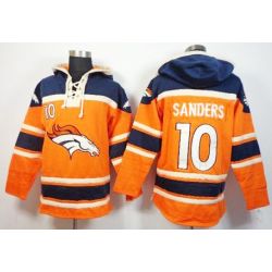 Cheap Emmanuel Sanders Broncos Hoodie From China Blue Orange I #10