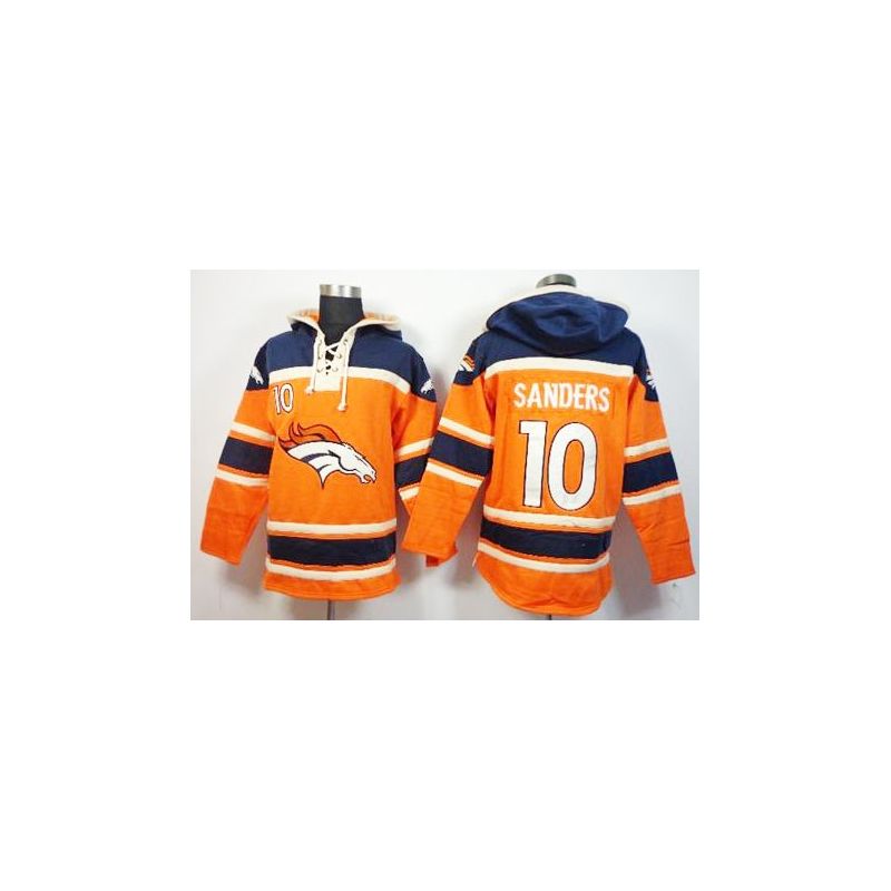 Cheap Emmanuel Sanders Broncos Hoodie From China Blue Orange I #10