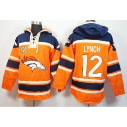 Cheap Paxton Lynch Broncos Hoodie From China Blue Orange I #12