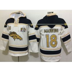 Cheap Peyton Manning Broncos Hoodie From China Black White I #18