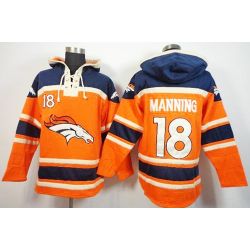 Cheap Peyton Manning Broncos Hoodie From China Blue Orange I #18